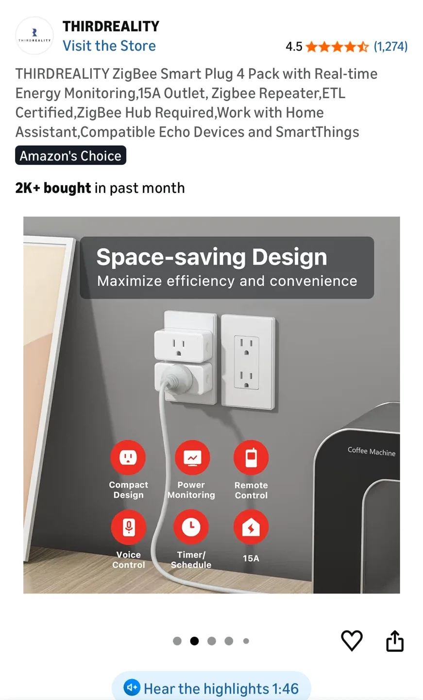 Globe Smart Plug 4-Pack - Brand New! image indicator(2)