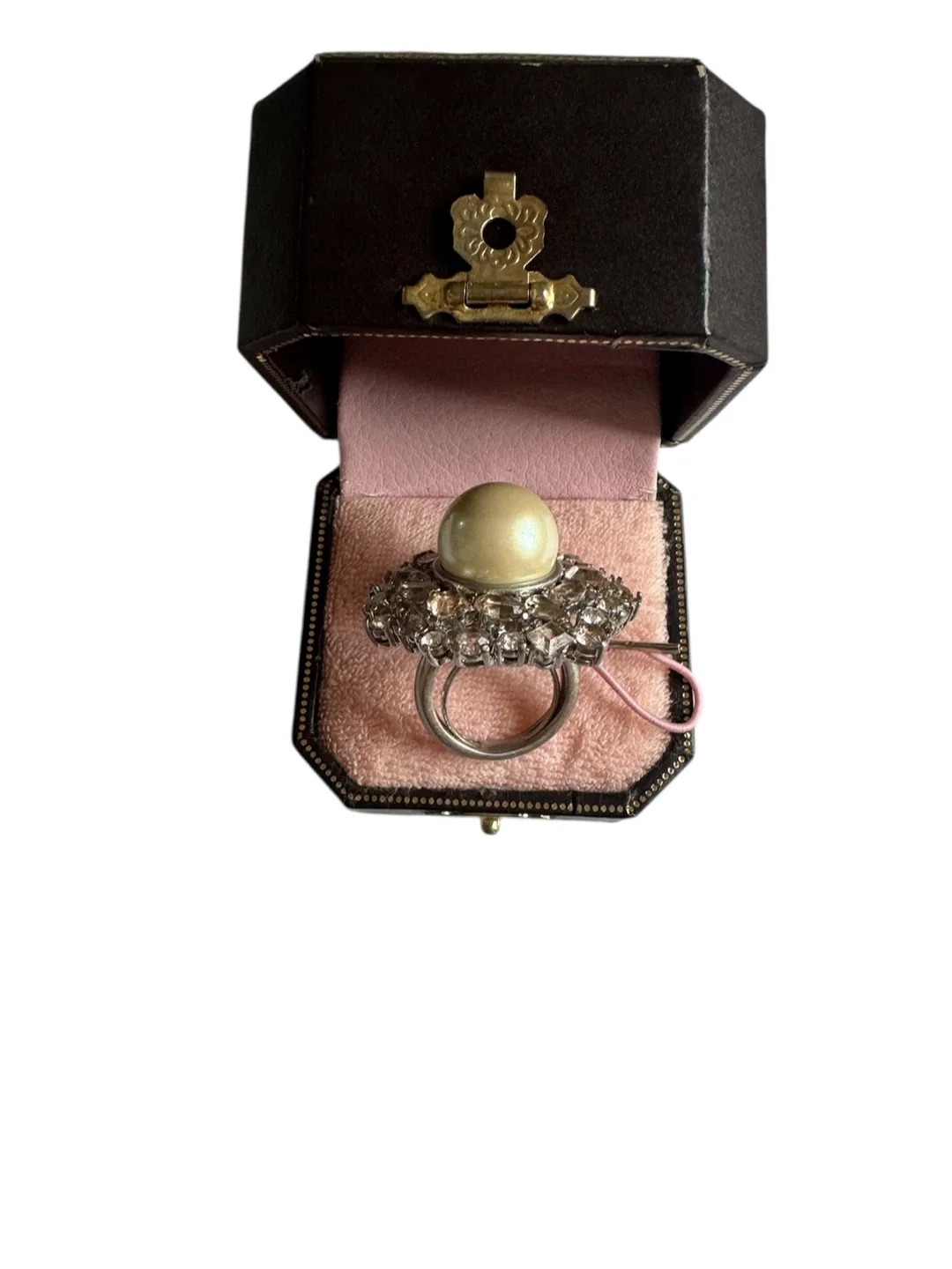 Juicy Couture Pearl Ring with Box