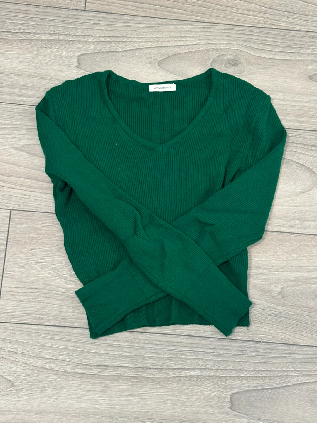 Crop knit sweater - photo 3