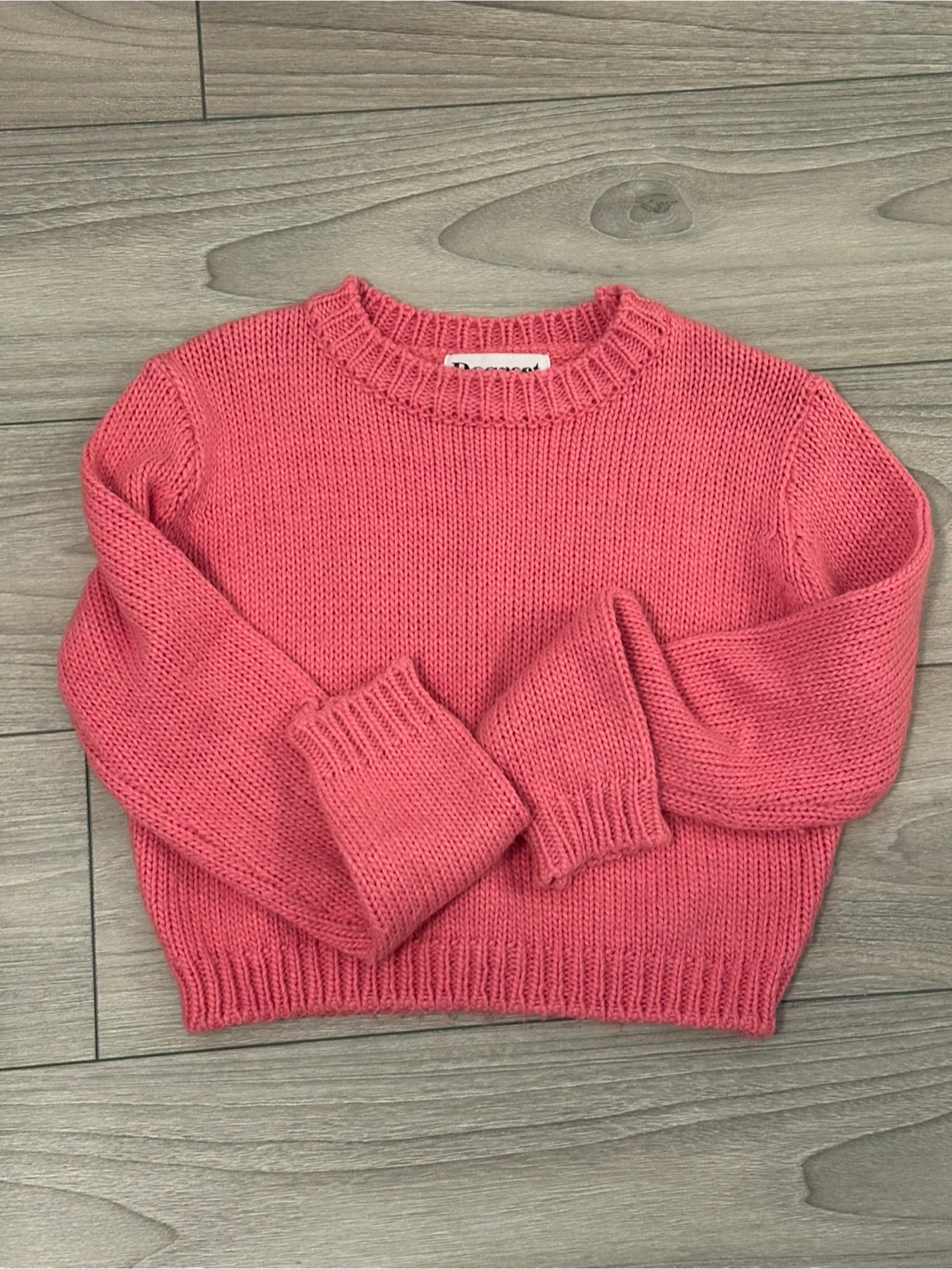 Crop knit sweater - photo 2