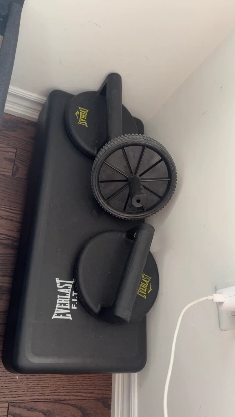 Everlast F.I.T. Ab Wheel with aerobic stepper