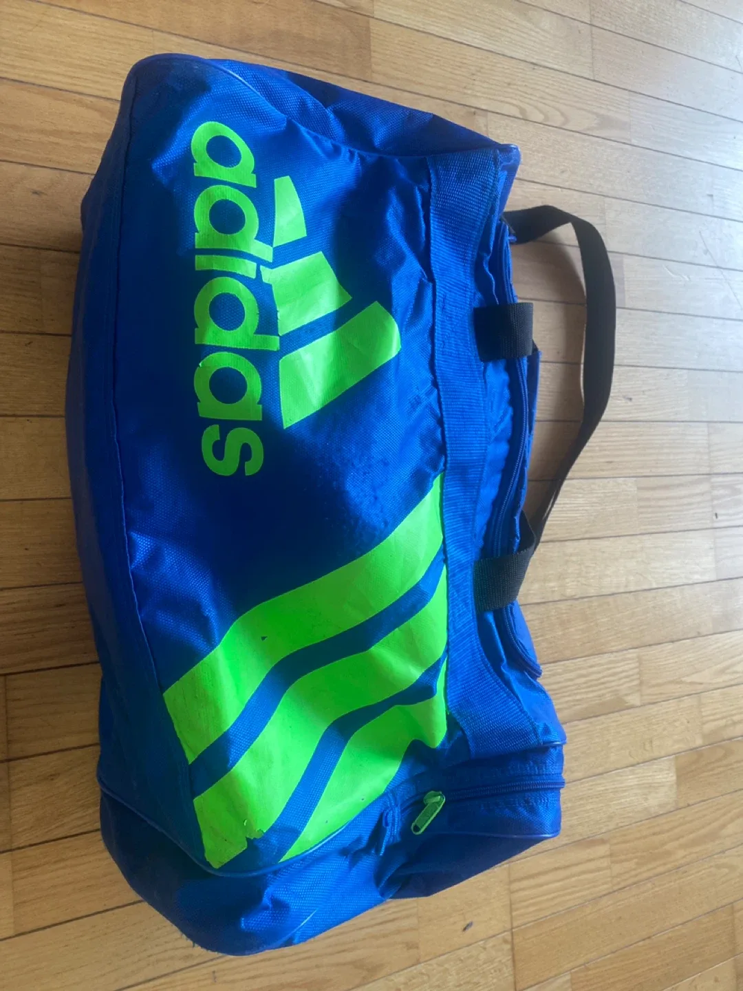 Adidas Duffel Bag Blue & Green image indicator(5)