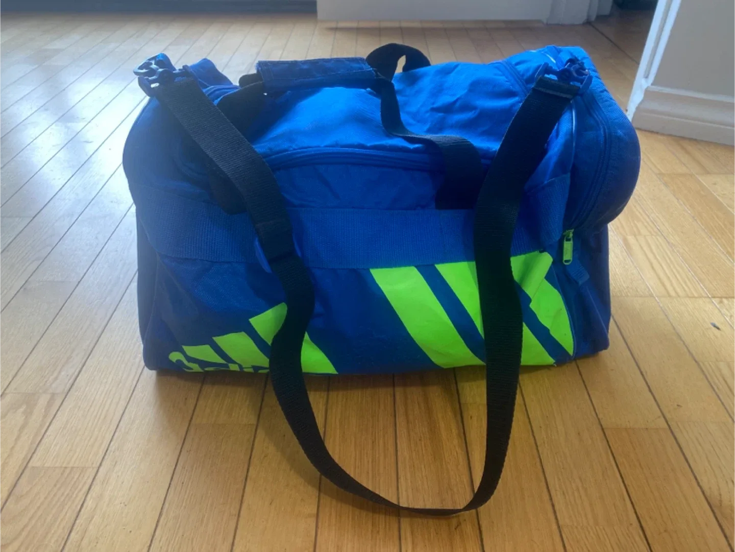Adidas Duffel Bag Blue & Green image indicator(3)