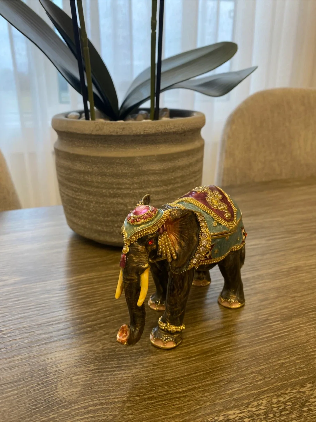 Elephant Trinket Box image indicator(2)