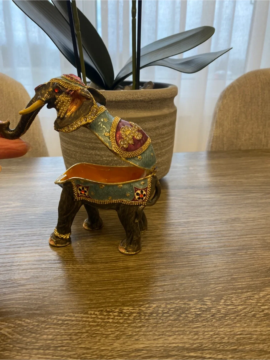 Elephant Trinket Box image indicator(4)