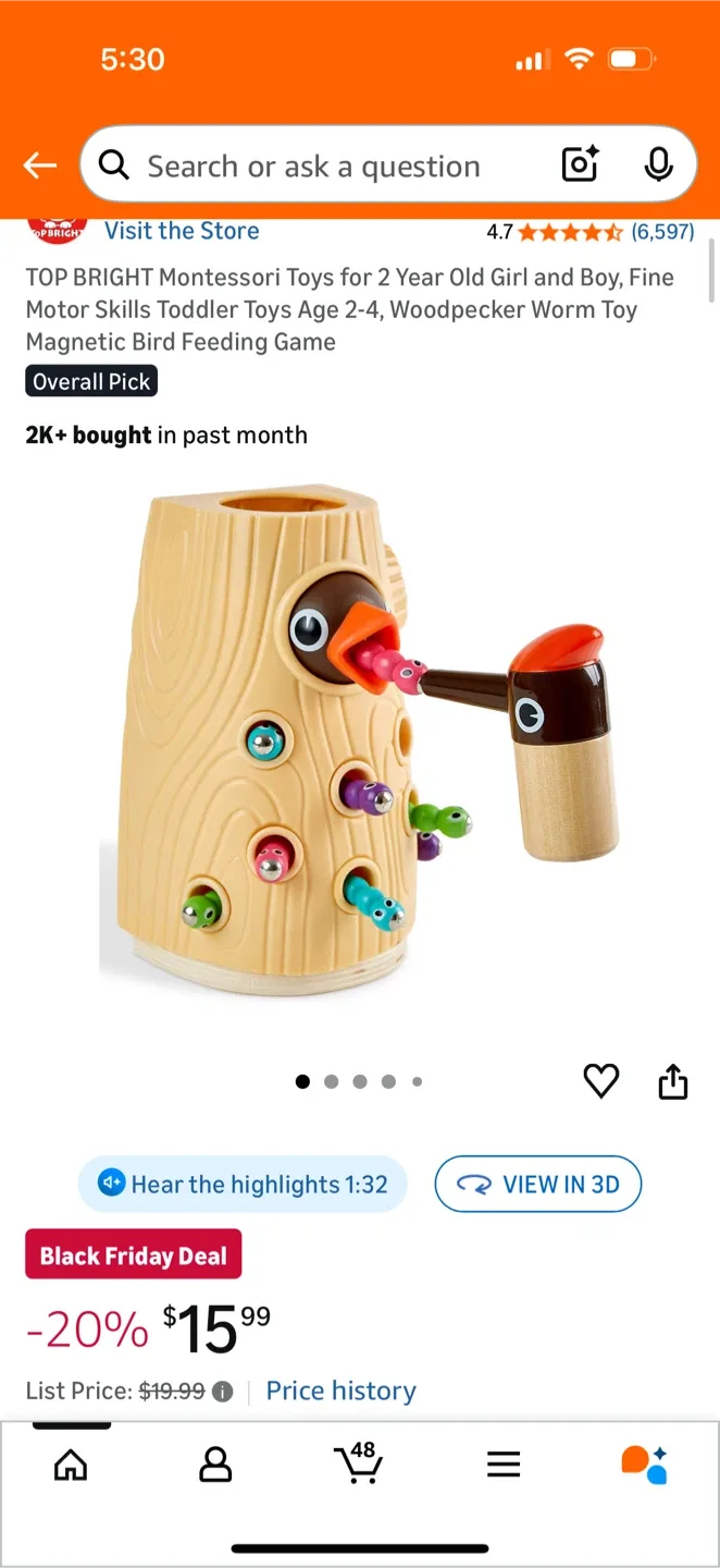 Woodpecker Feeding Game & Dinosaur Counting Game image indicator(2)