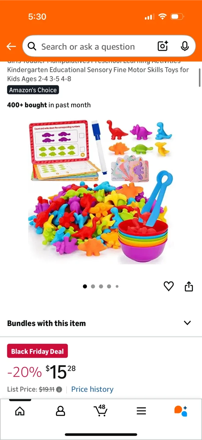 Woodpecker Feeding Game & Dinosaur Counting Game image indicator(4)