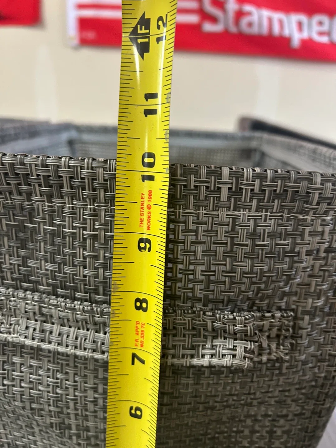 Grey Woven Storage Bins - Set of 3 image indicator(7)