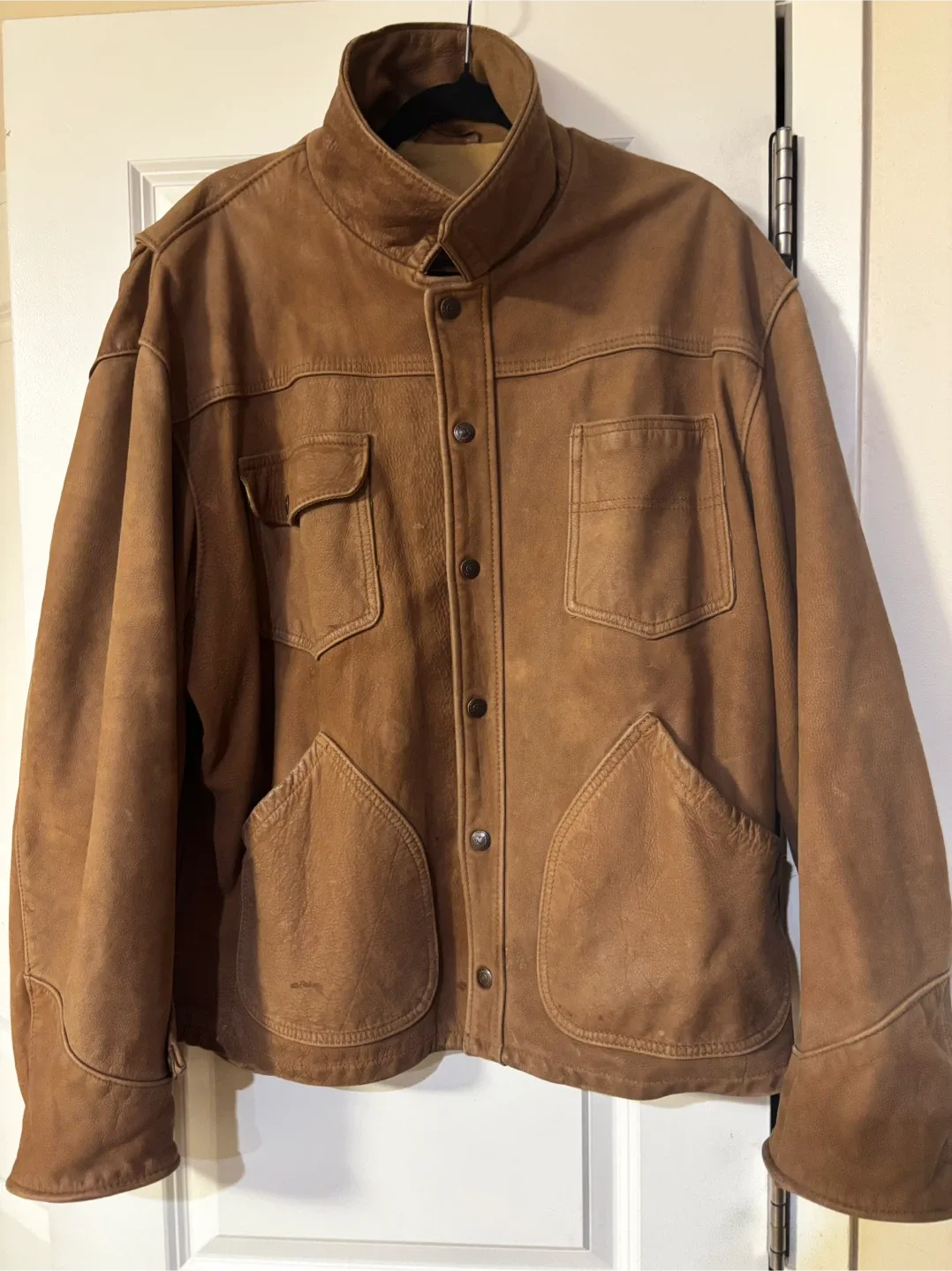 Schott N.Y.C. Leather Jacket Size 48