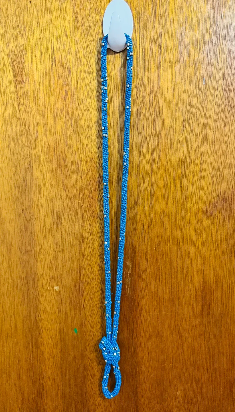 Blue Beaded Necklace