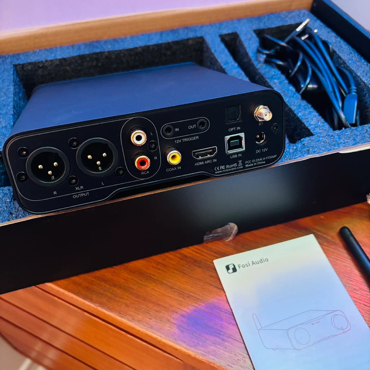 *New* $315 Fosi Audio ZD3 Desktop DAC Preamp image indicator(3)