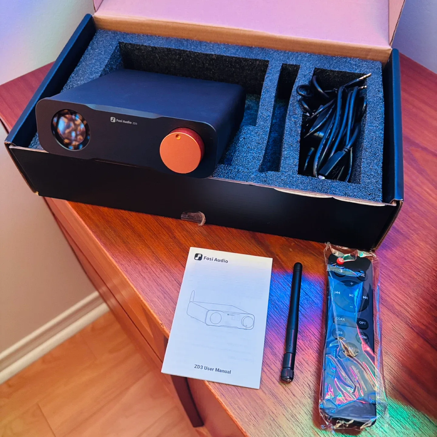 *New* $315 Fosi Audio ZD3 Desktop DAC Preamp image indicator(2)