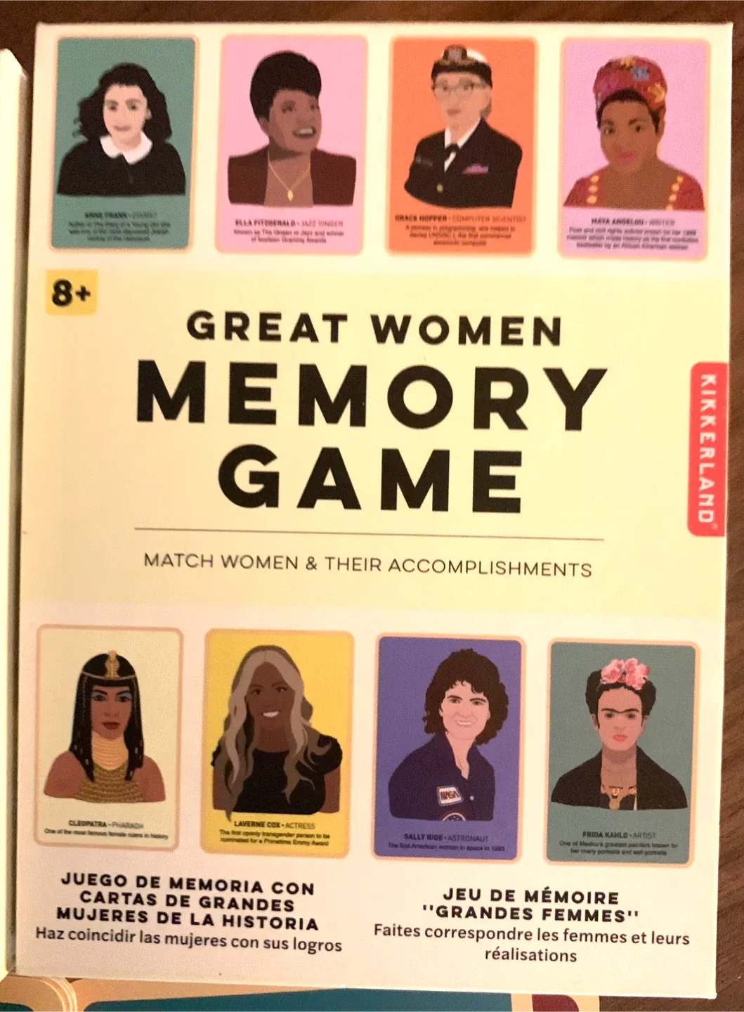 Board Games Lot: Go Fish Art, Great Women Memory Game, Ungame image indicator(5)