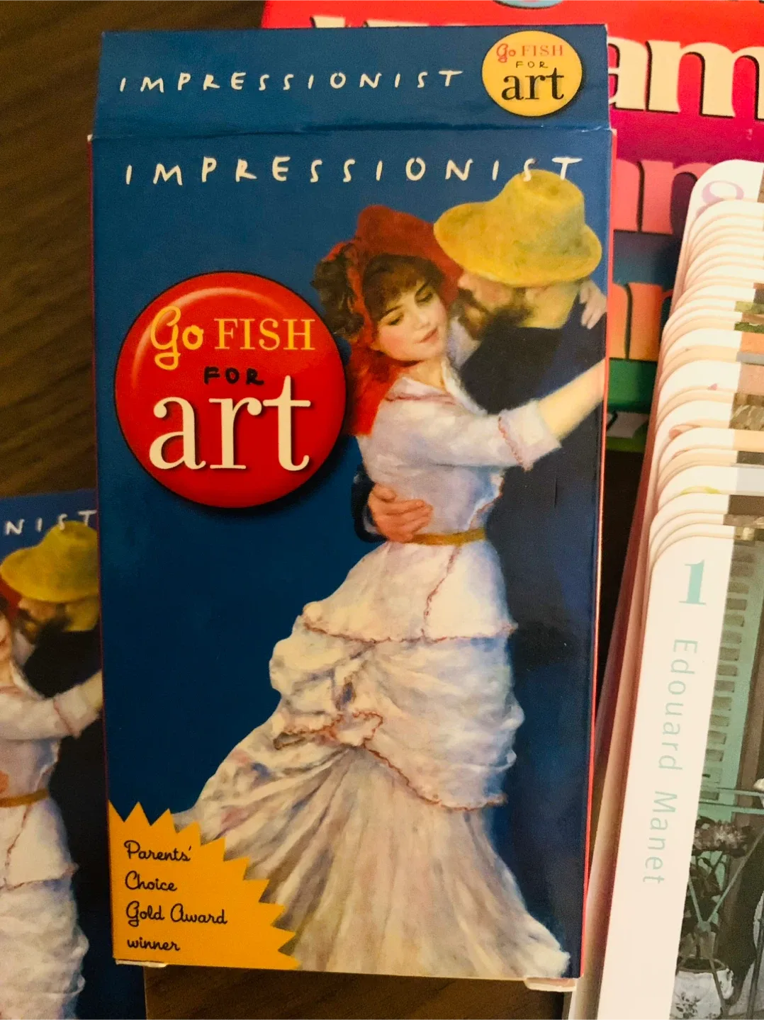 Board Games Lot: Go Fish Art, Great Women Memory Game, Ungame image indicator(6)