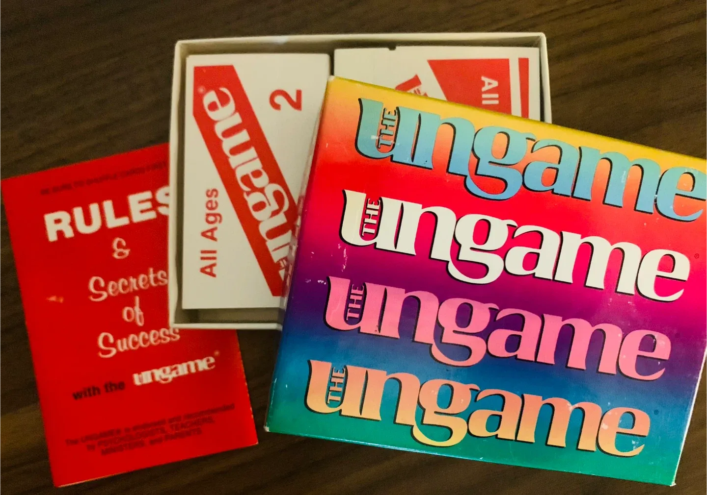 Board Games Lot: Go Fish Art, Great Women Memory Game, Ungame image indicator(8)