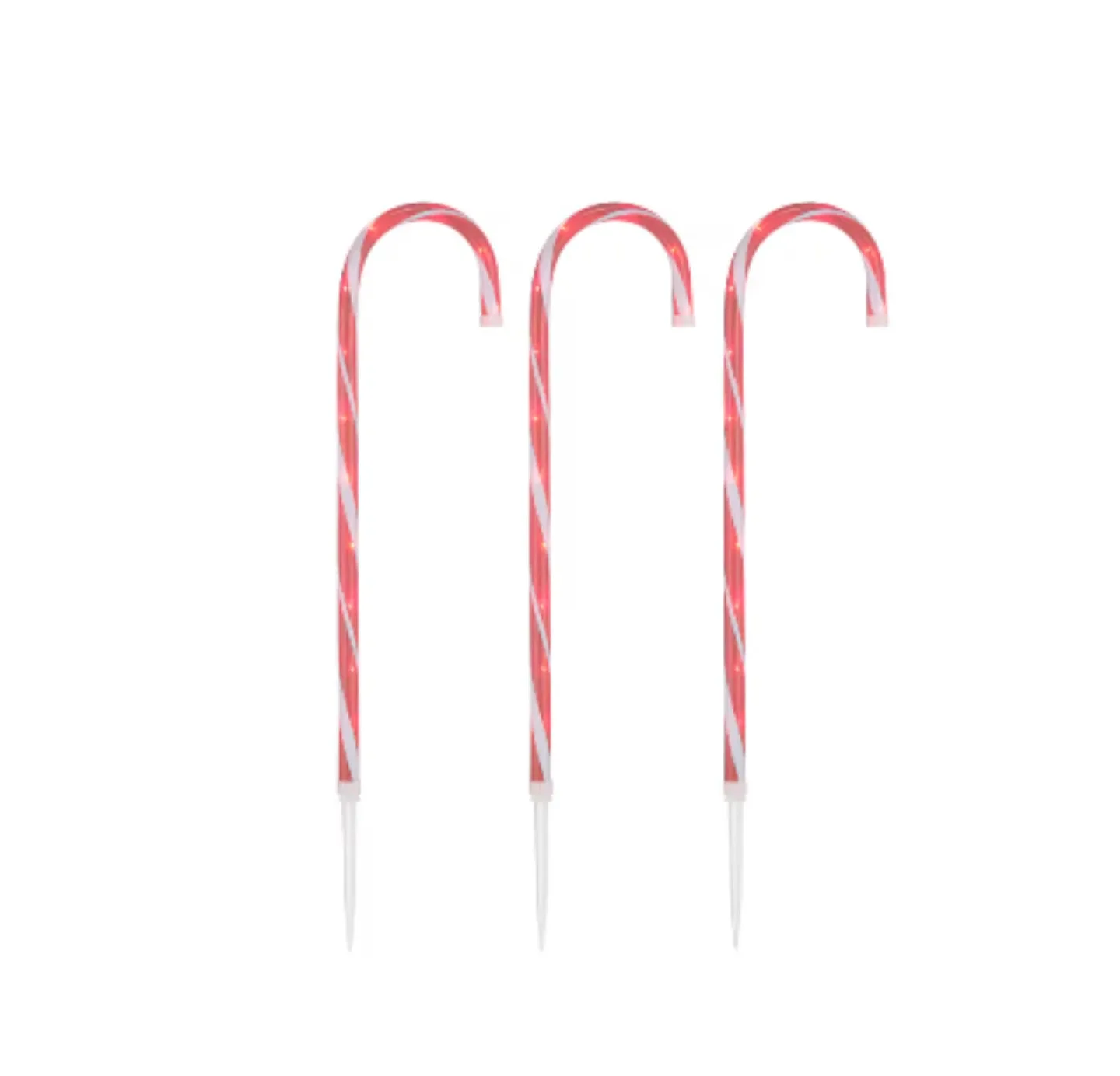 Home Accents Holiday 28in LED Candy Canes - 3 Pack image indicator(2)