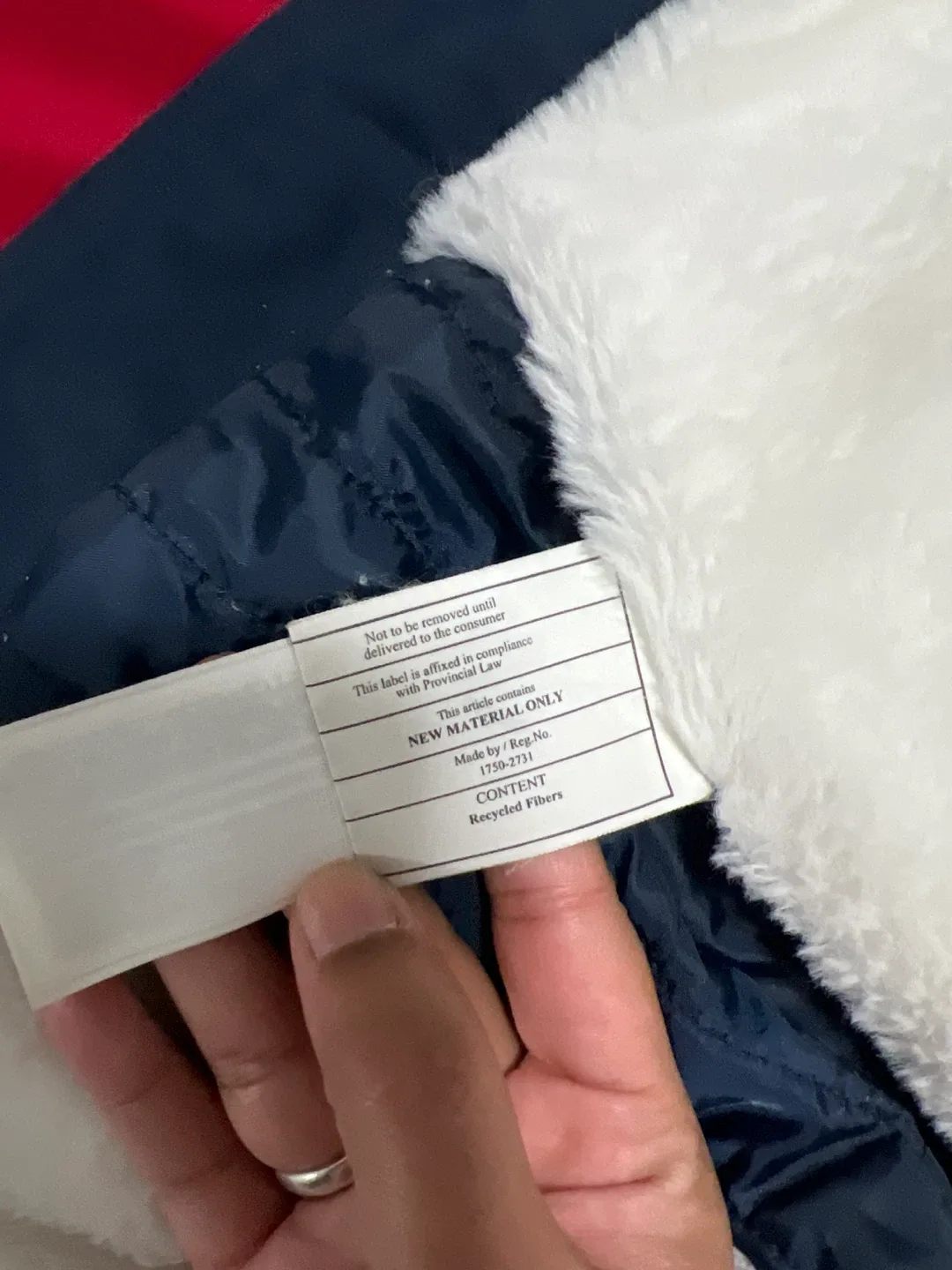 Hollister Navy Winter Parka image indicator(4)