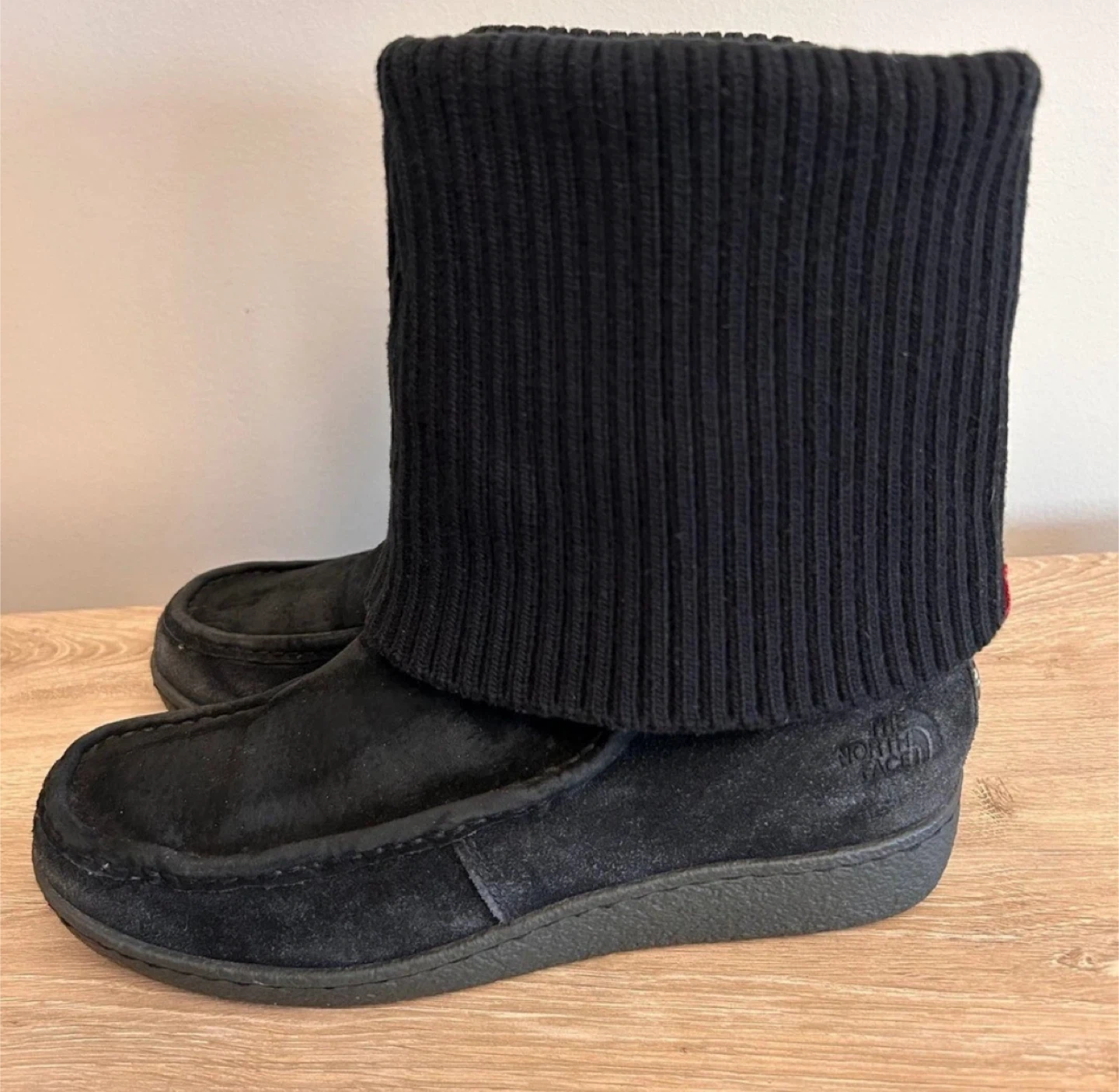 The North Face Black Suede Booties - photo 3