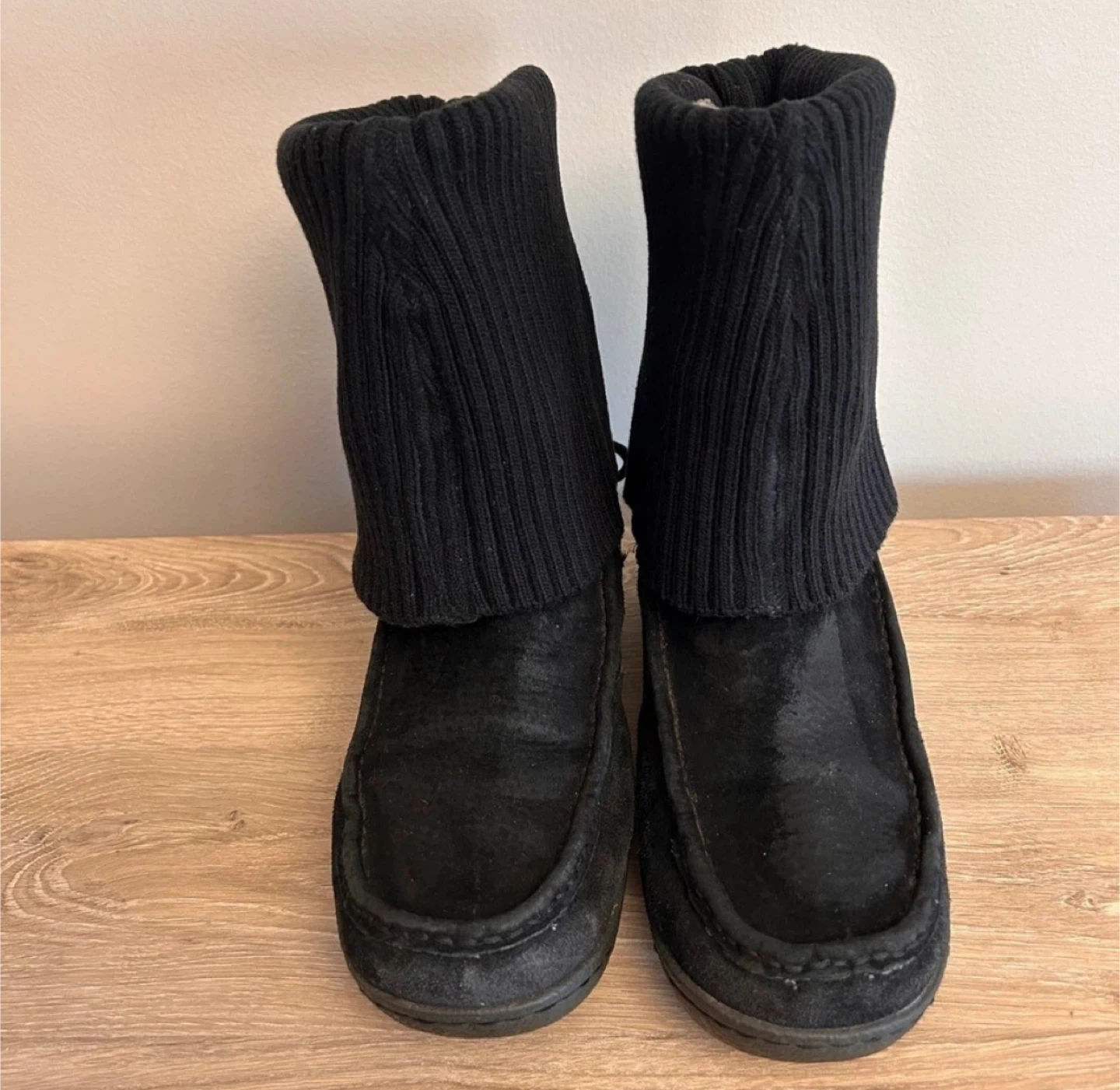 The North Face Black Suede Booties - photo 4