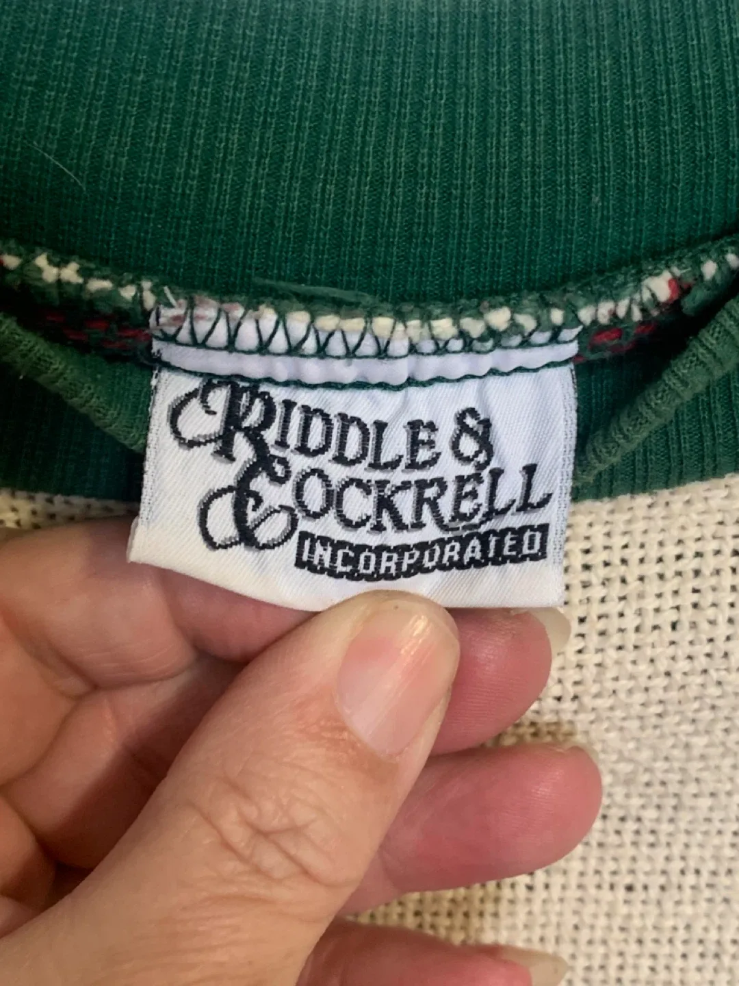 Riddle & Cockrell Ducks Unlimited Sweater - XL image indicator(3)