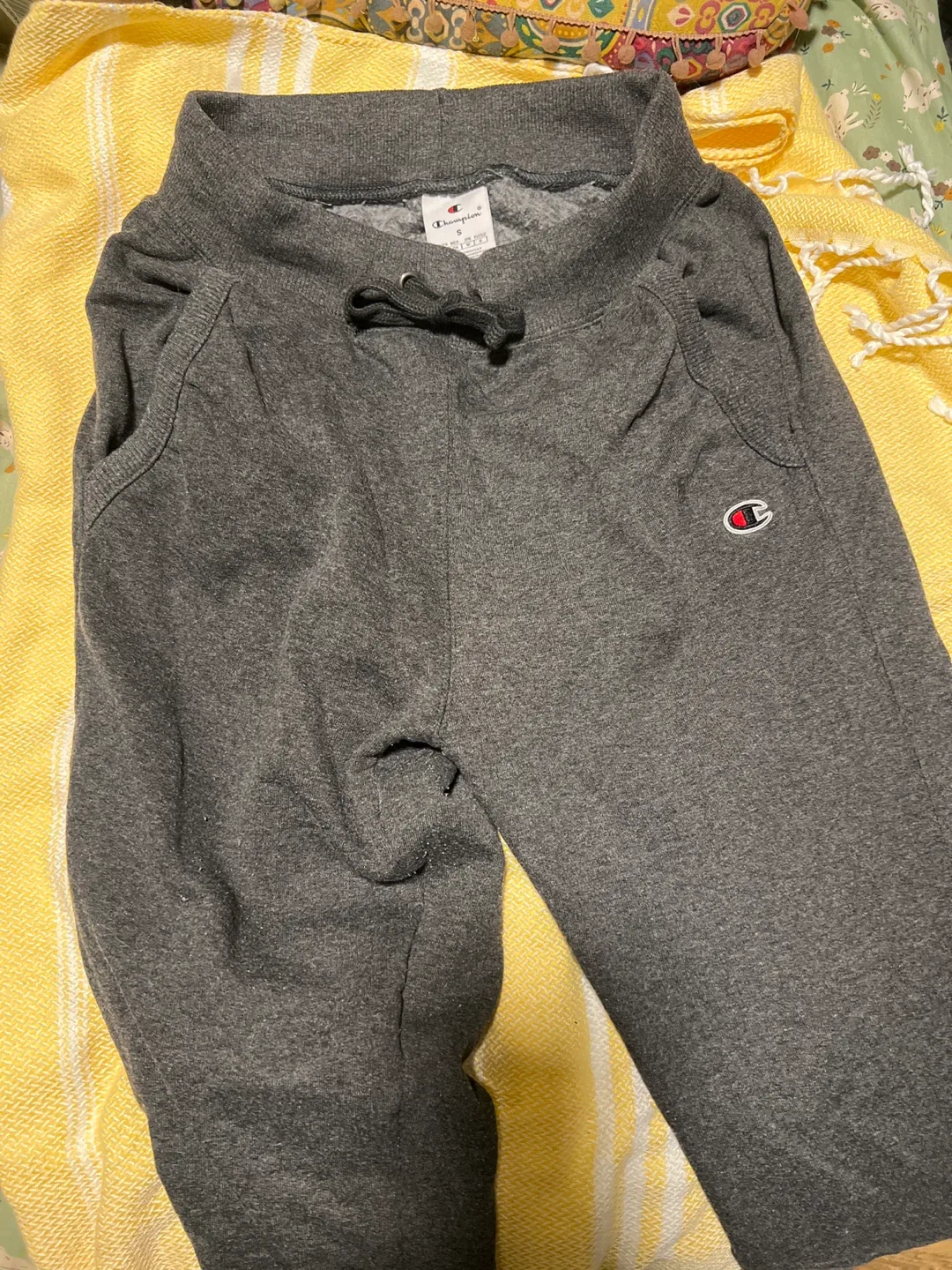 Champion Gray Sweatpants - Size S