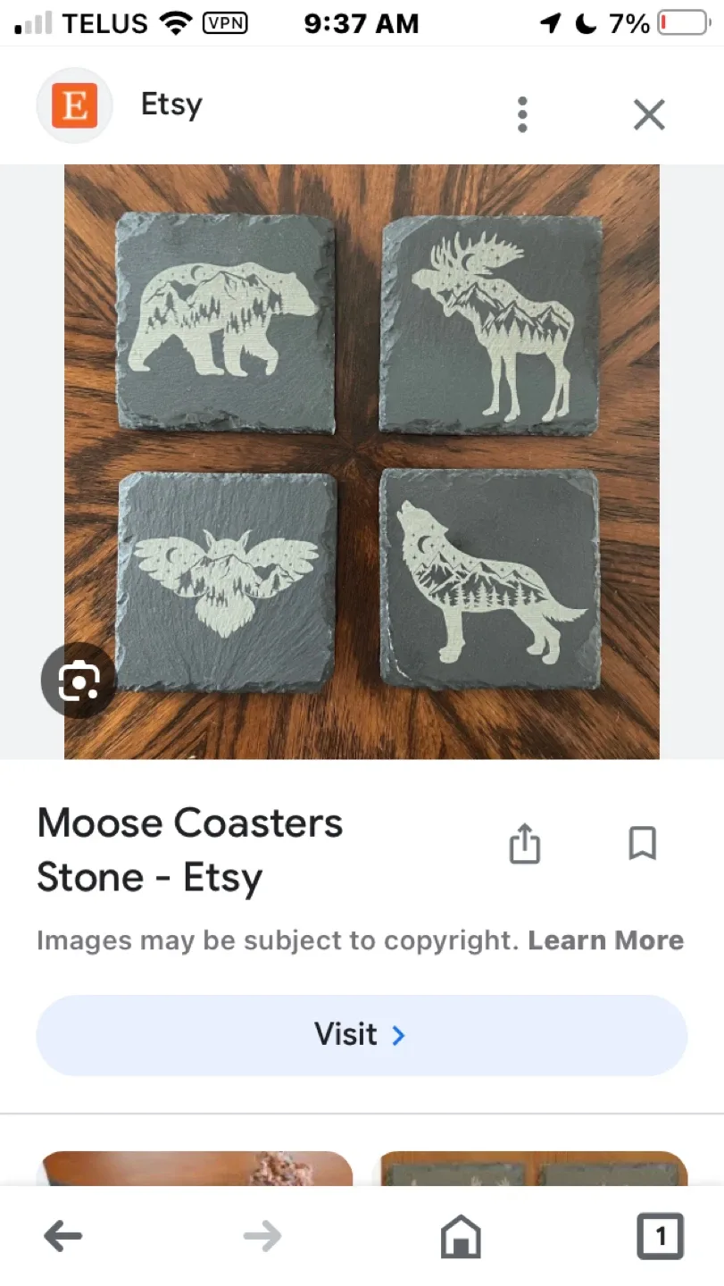 BN SLATE AND CORK COASTERS image indicator(3)