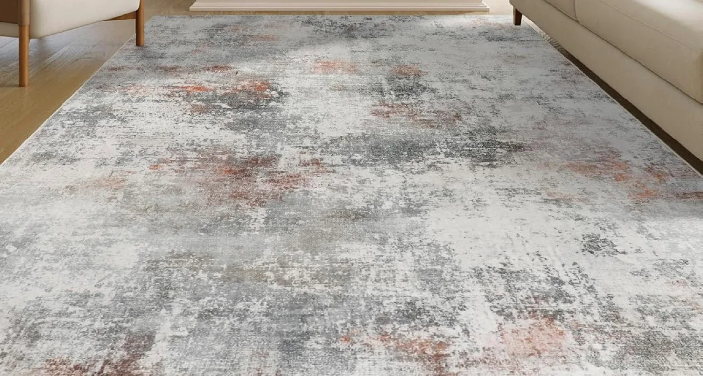 Safavieh Meadow Area Rug - 8' x 10', Light Grey Pink