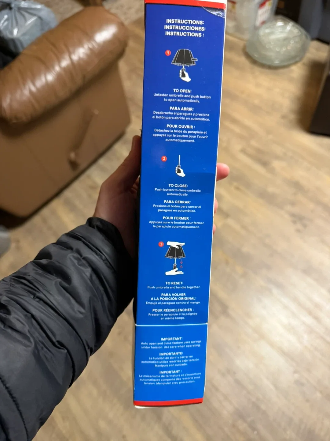 New ShedRain WINDPRO Umbrella - Never Used! image indicator(3)