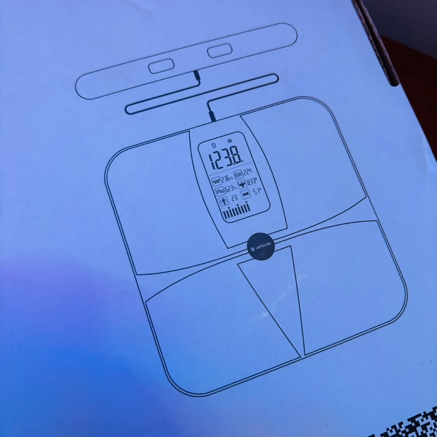 *New* $140+ Pro Body Fat Scale - Lepulse Lescale P1 image indicator(2)