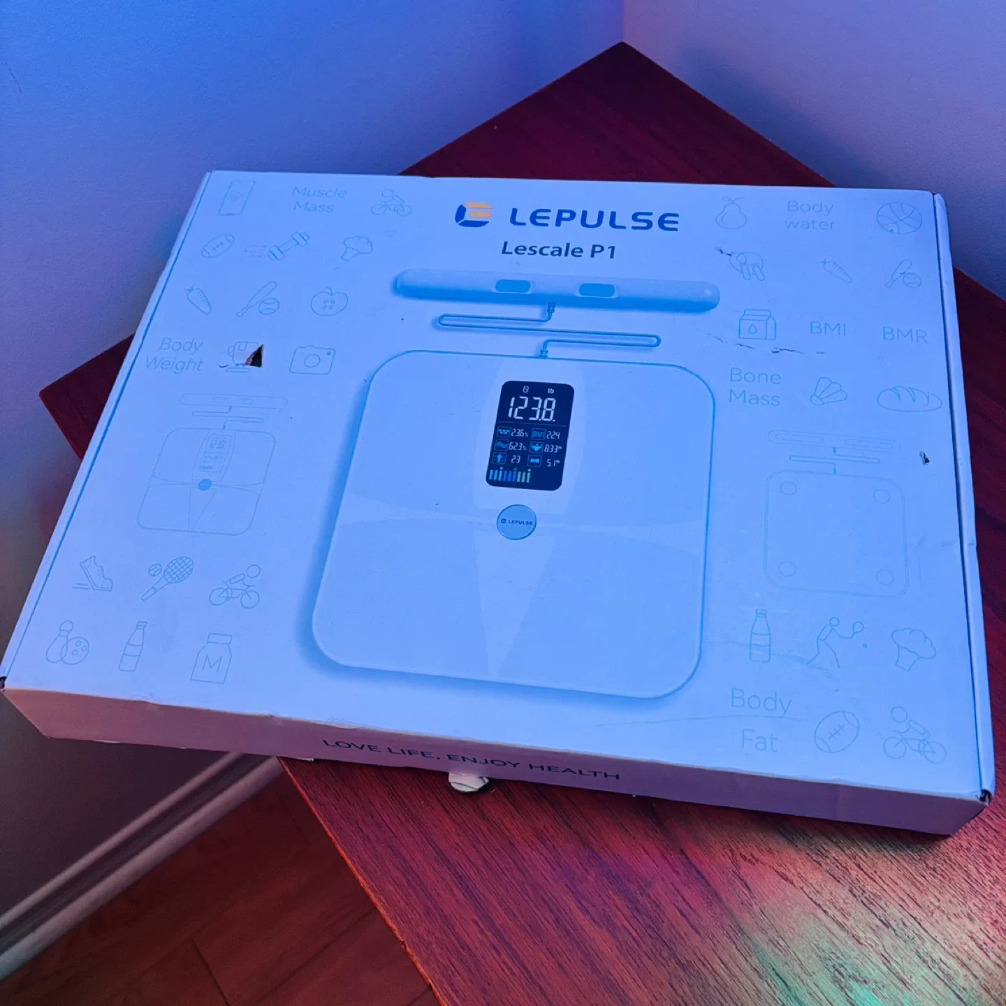 *New* $140+ Pro Body Fat Scale - Lepulse Lescale P1 image indicator(4)