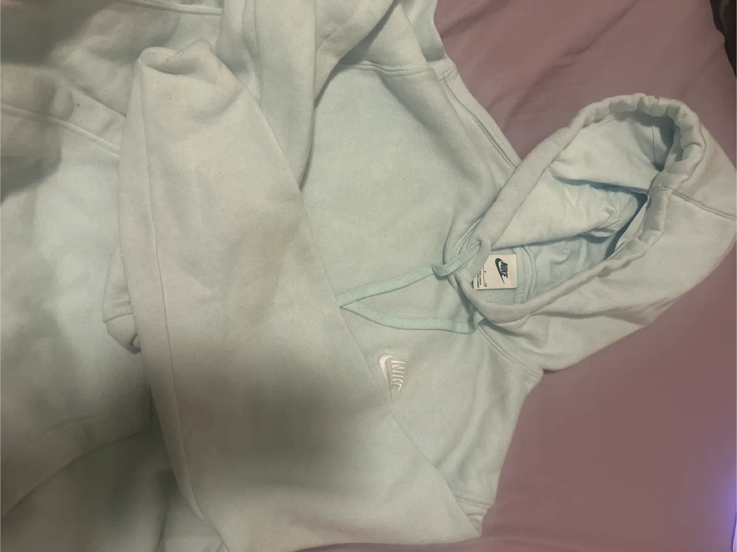 Nike Hoodie - Size Small - Light Blue