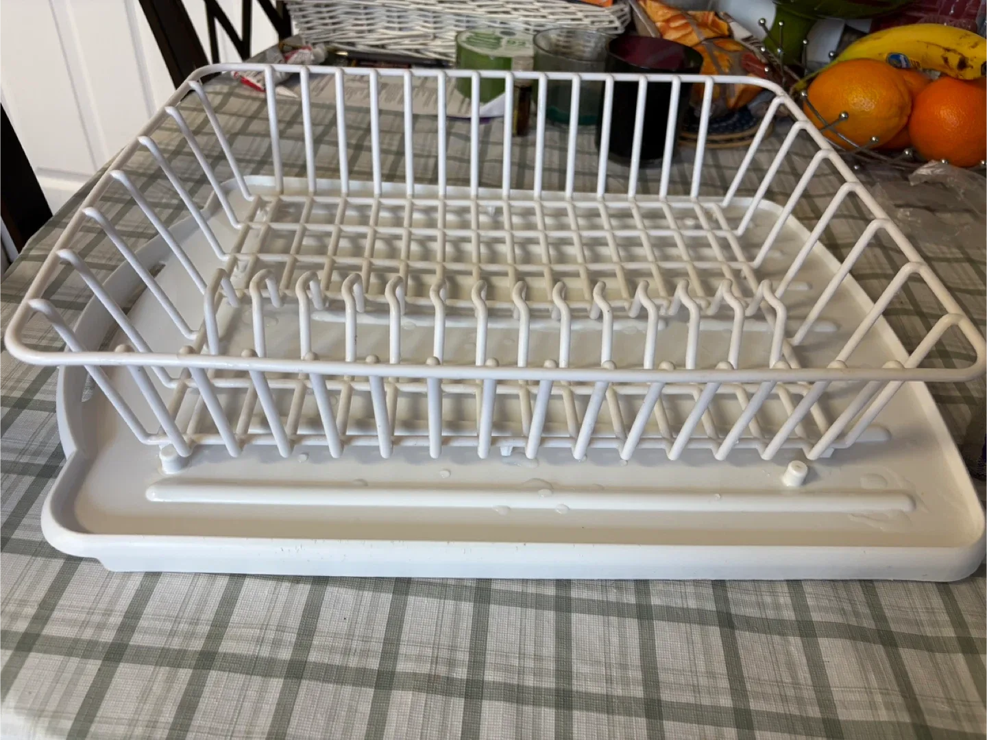 White Dish Rack