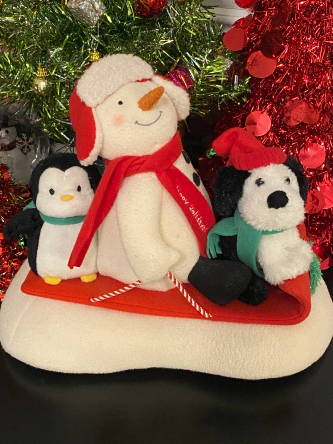 Hallmark 2007 Holiday Trio Plush Musical Toy! image indicator(5)