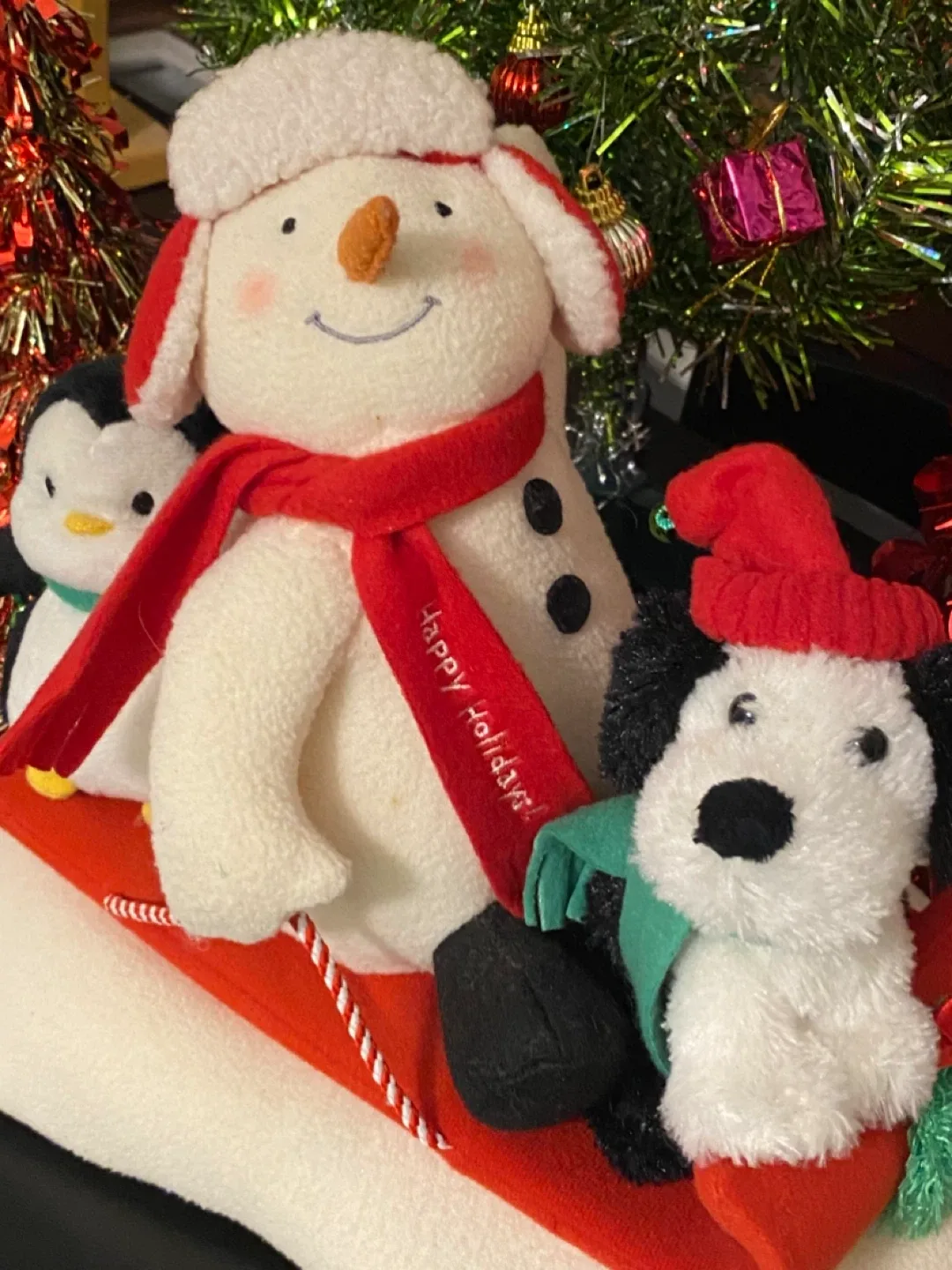 Hallmark 2007 Holiday Trio Plush Musical Toy! image indicator(6)