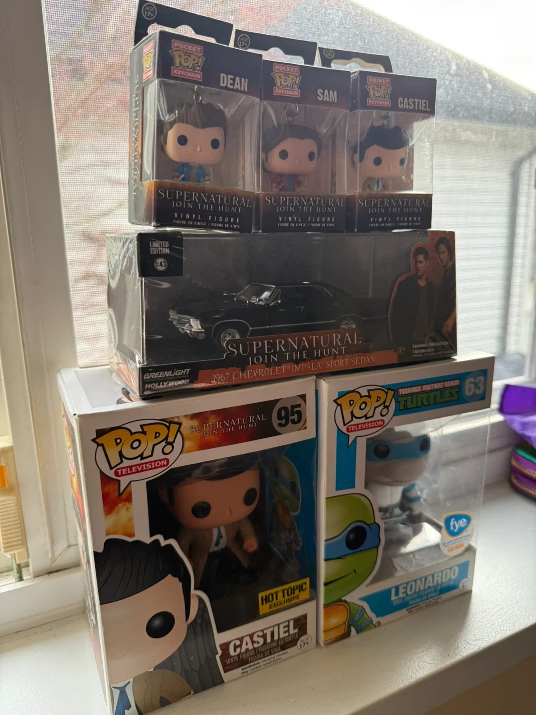 Funko Pop! Supernatural & TMNT Figures