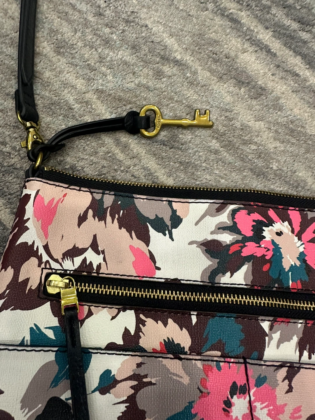 Fossil Floral Crossbody Bag - photo 3