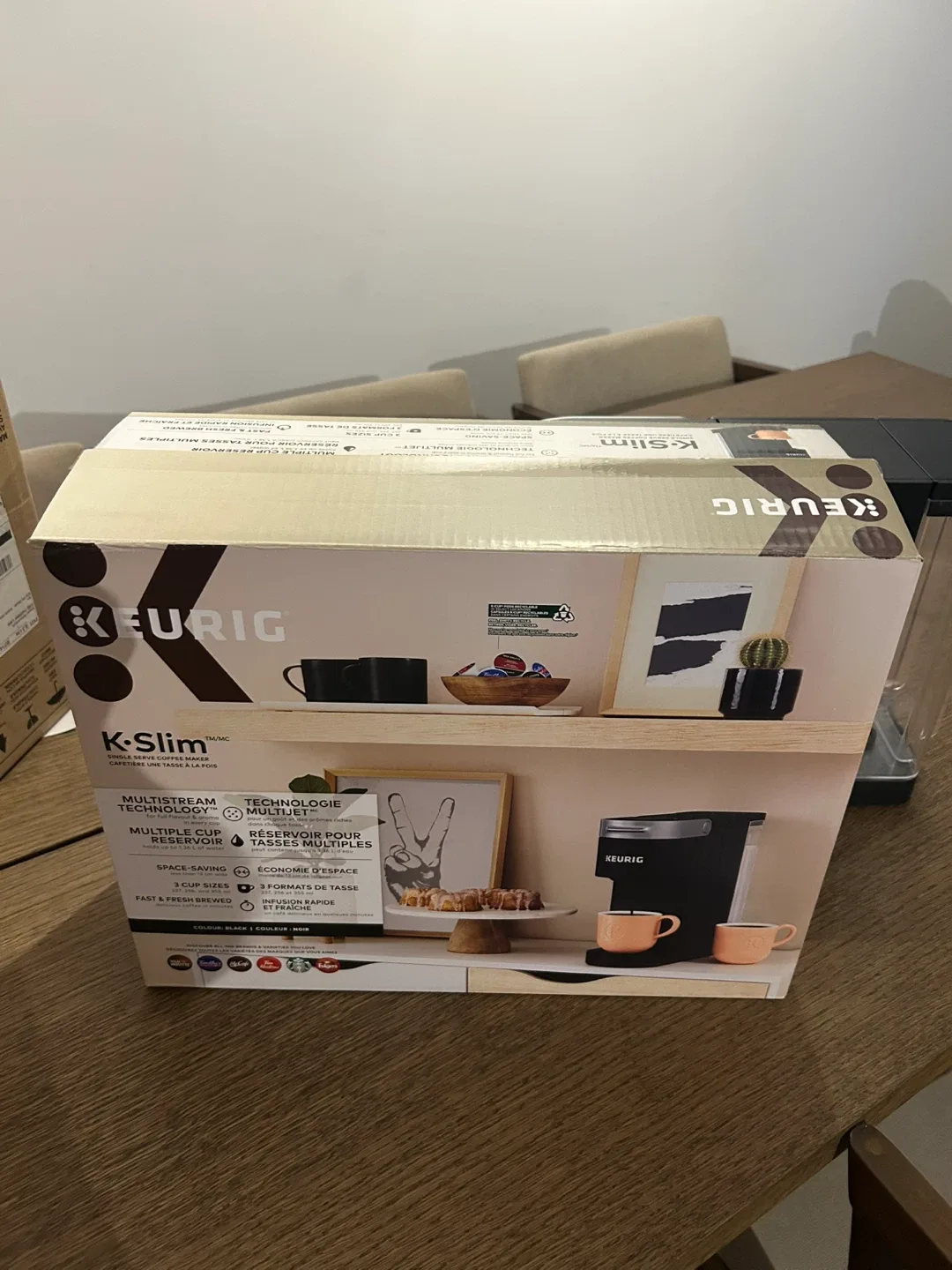 Keurig K-Slim Black Single Serve Coffee Maker