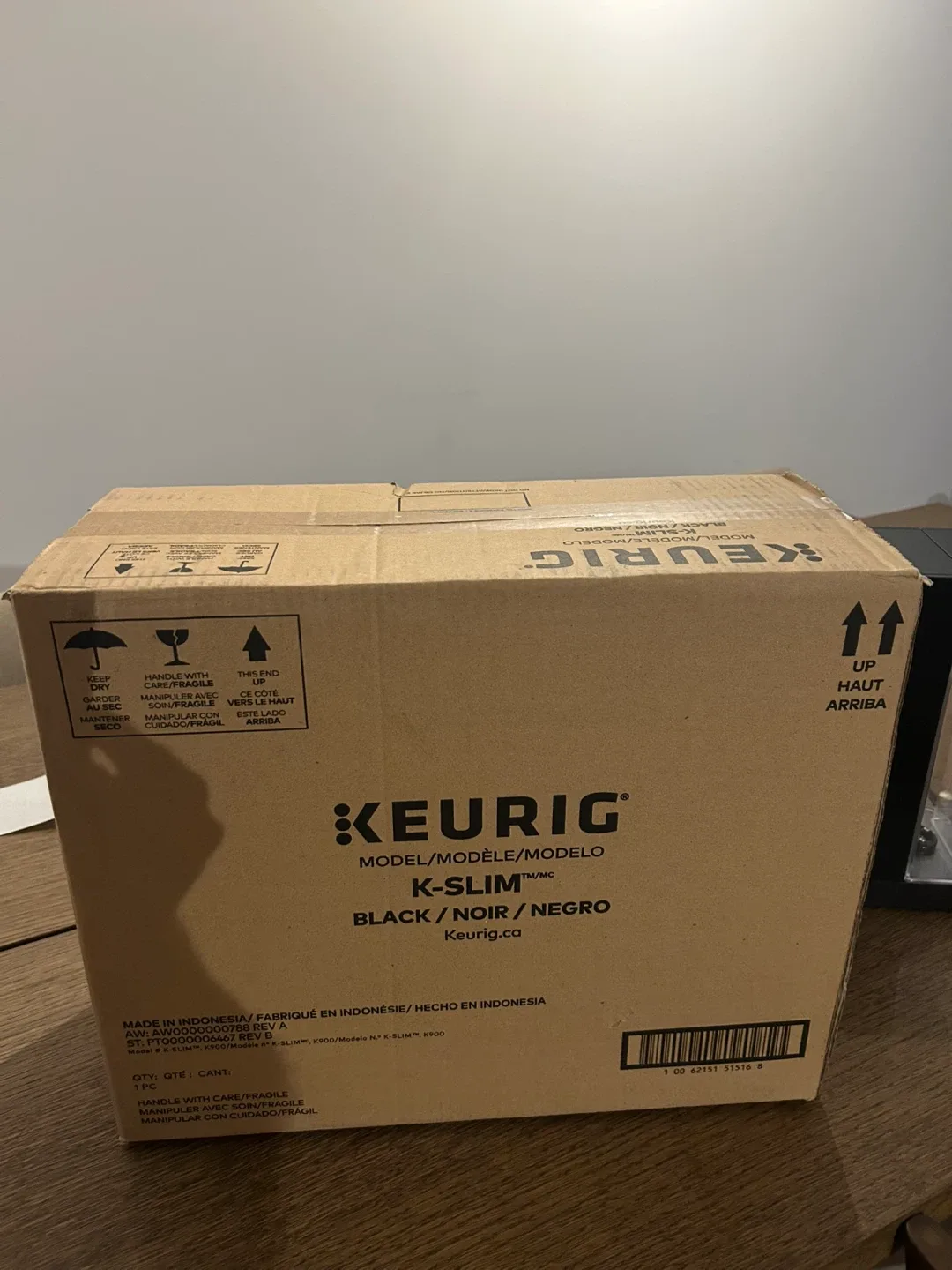 Keurig K-Slim Black Single Serve Coffee Maker image indicator(2)