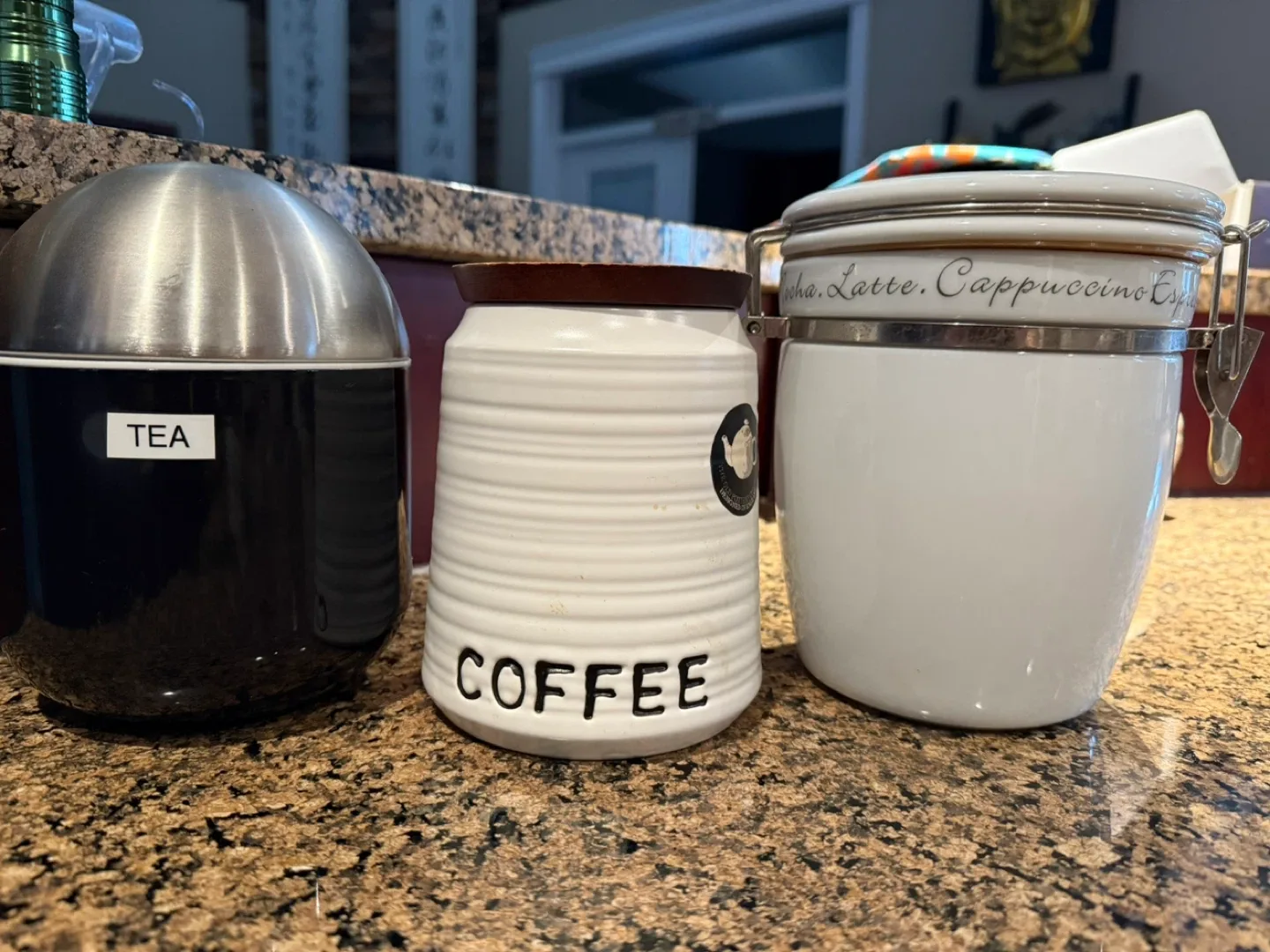 Tea, Coffee, & Espresso Canisters