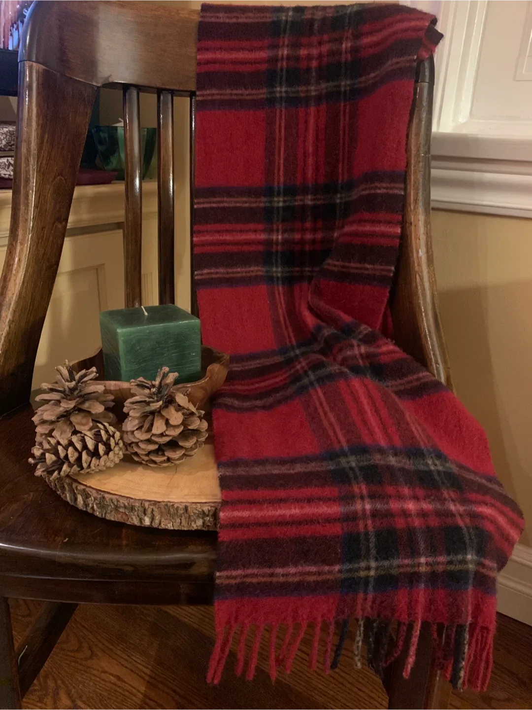 Abercrombie & Fitch Plaid Scarf image indicator(5)