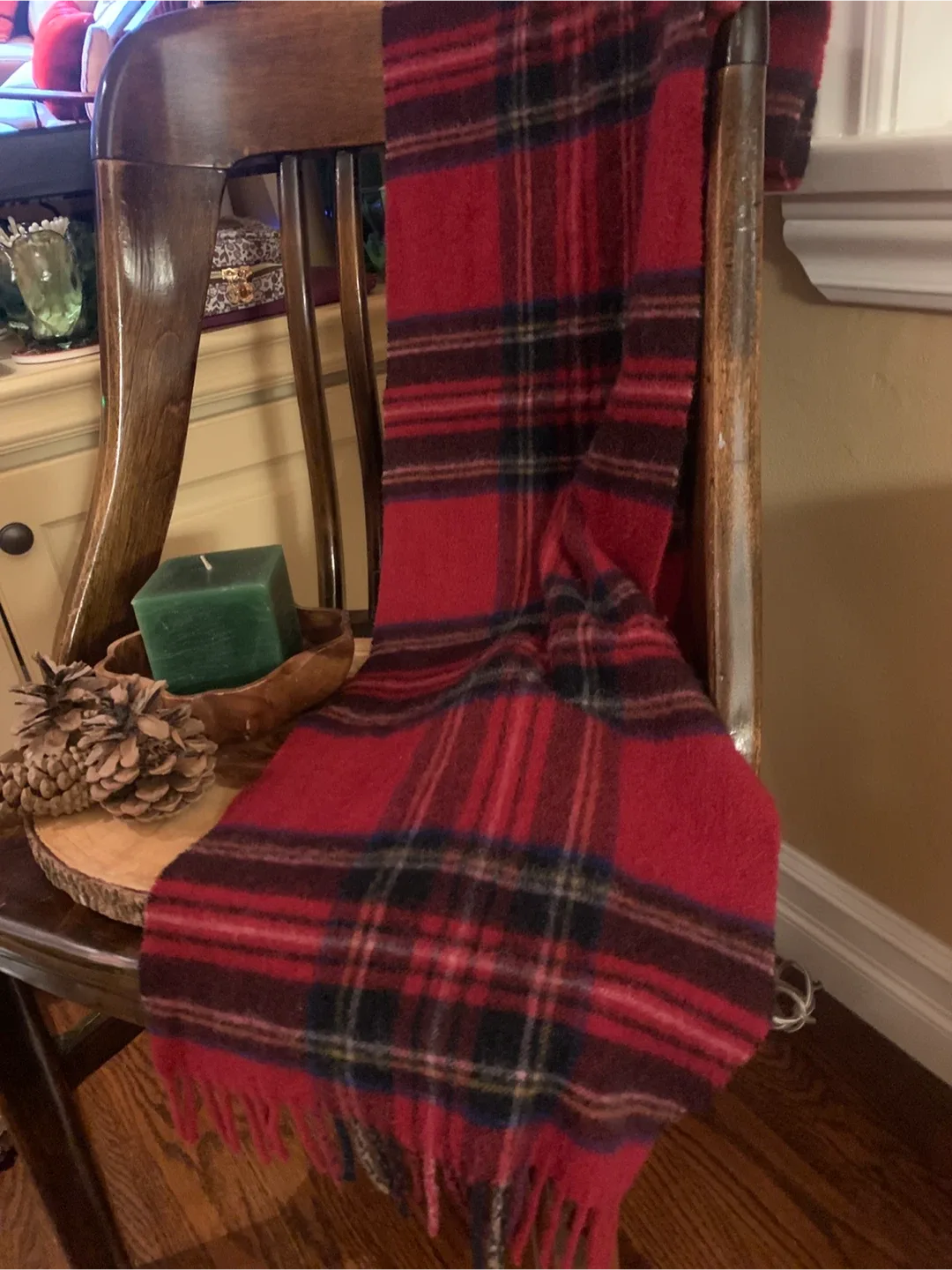 Abercrombie & Fitch Plaid Scarf image indicator(6)