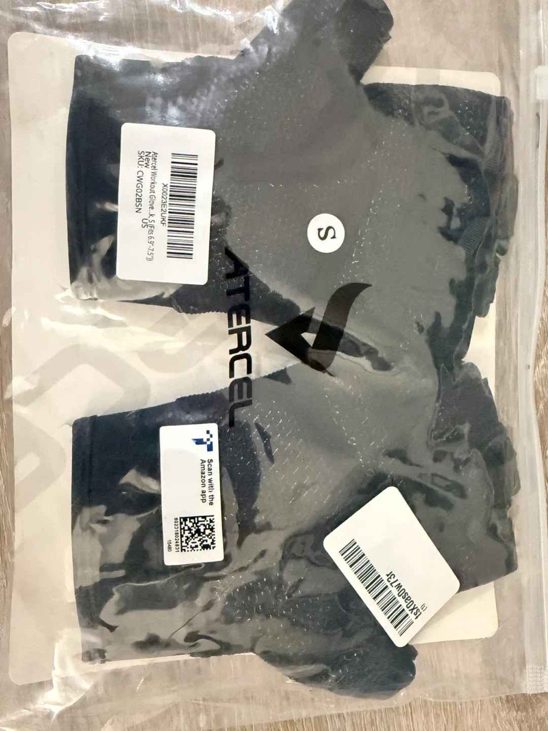 New Atercel Workout Gloves - Size Small