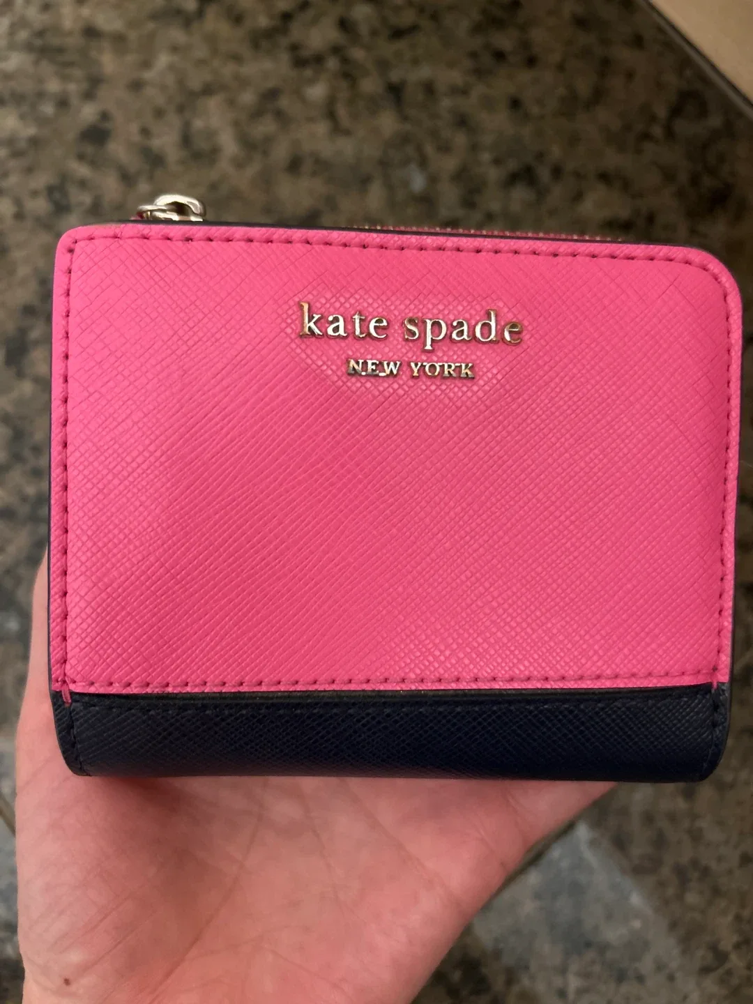 Kate Spade Pink & Black Wallet