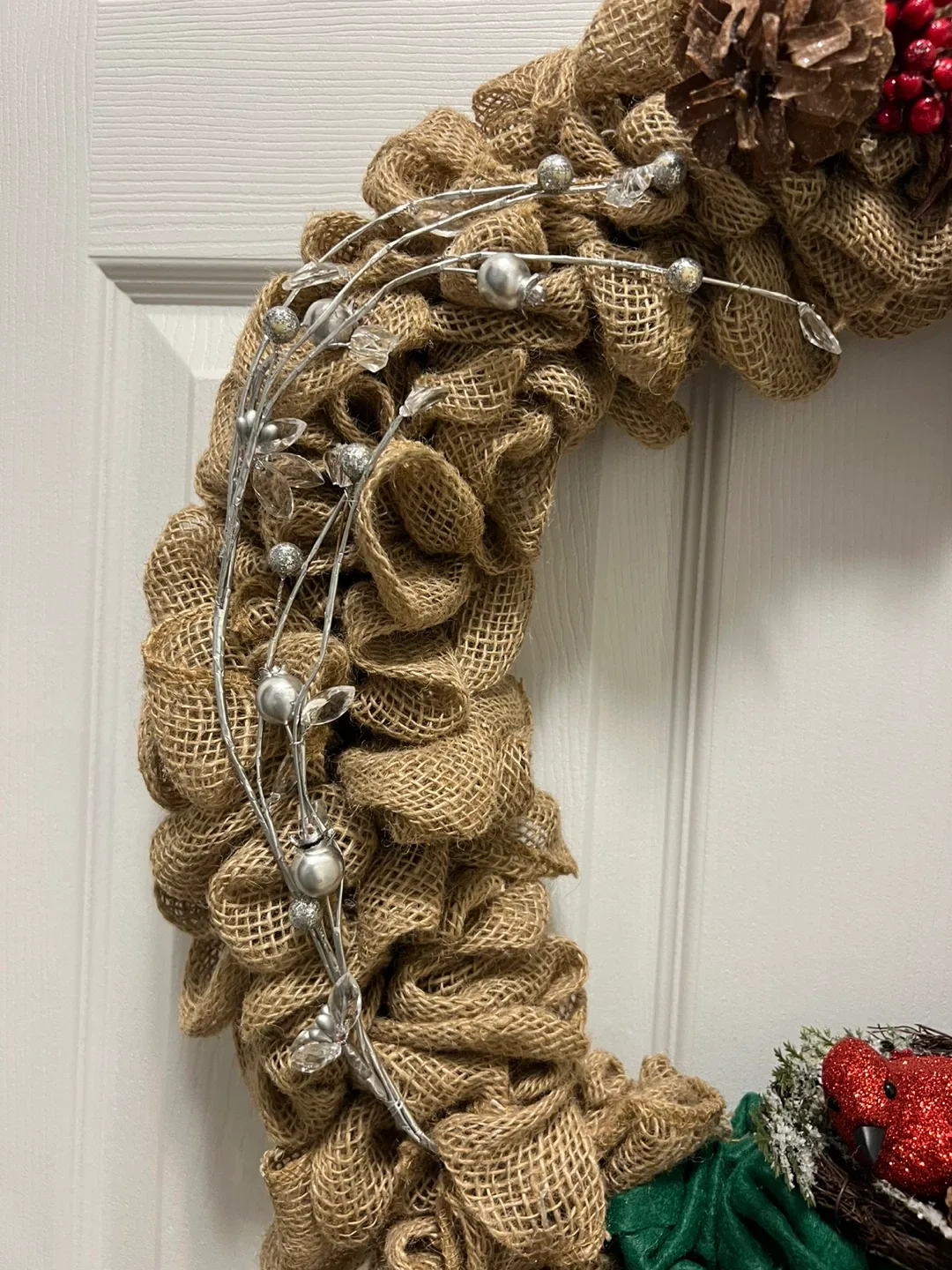 Handmade Christmas Wreath image indicator(5)