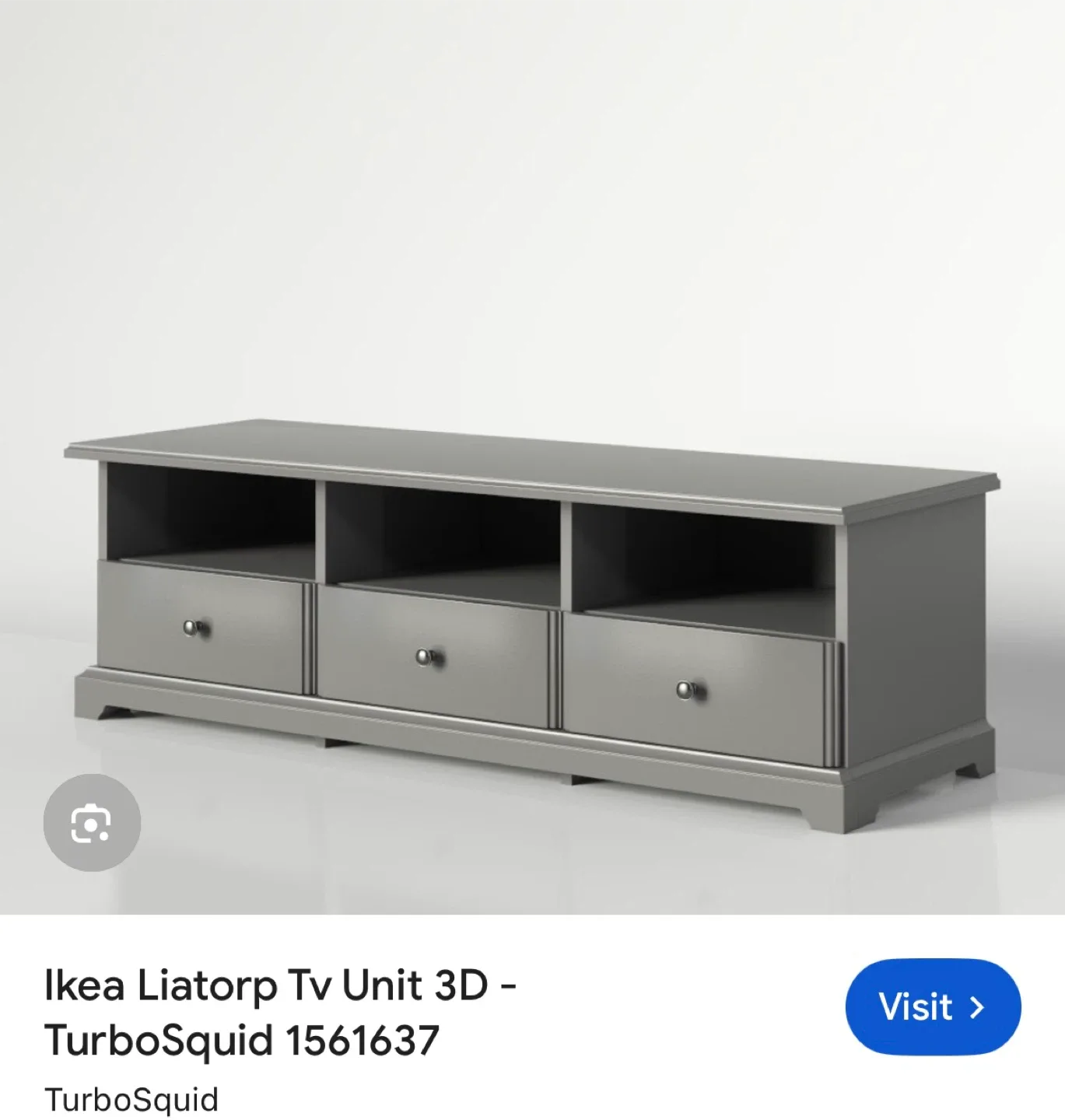 Ikea Liatorp Grey TV