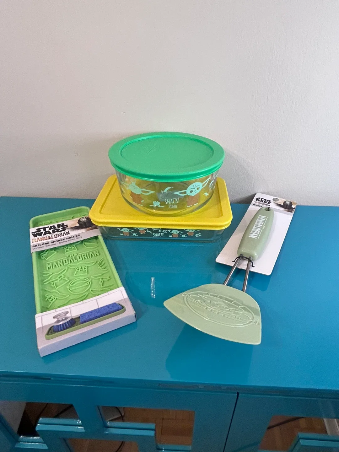 ✨NEW Star Wars Mandalorian Kitchen Bundle  - includes 4 items