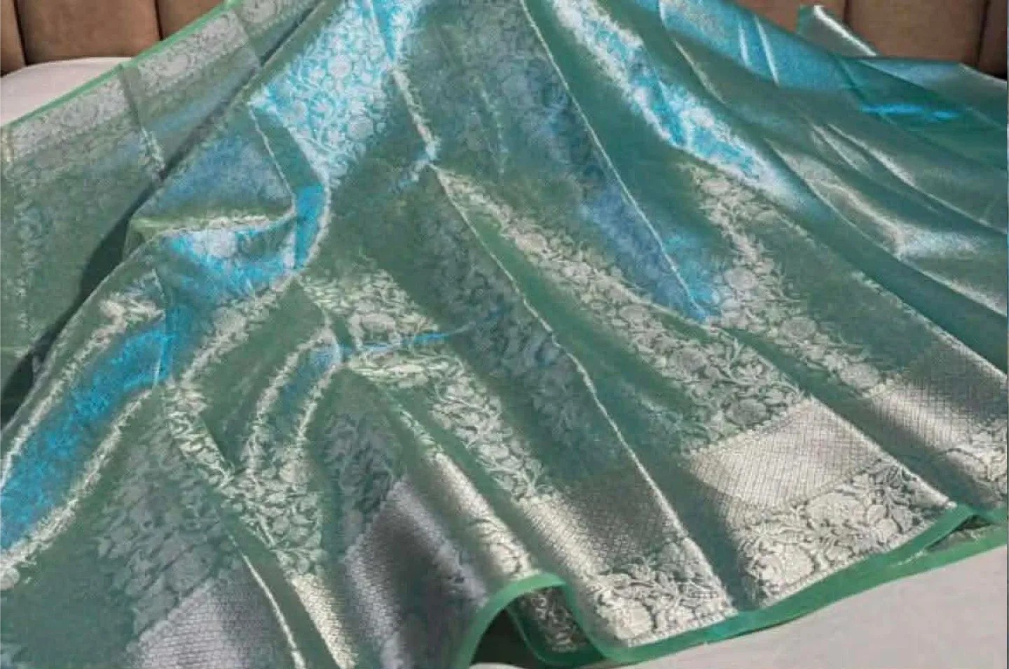 Beautiful Silk Saree image indicator(3)