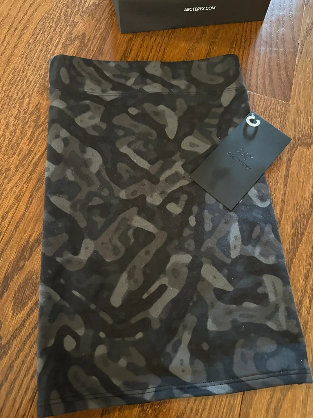 Arc'teryx Rho Neck Gaiter Print - BLK Grotto image indicator(3)