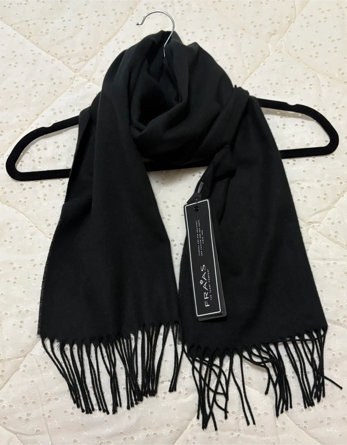FRAAS Black Scarf