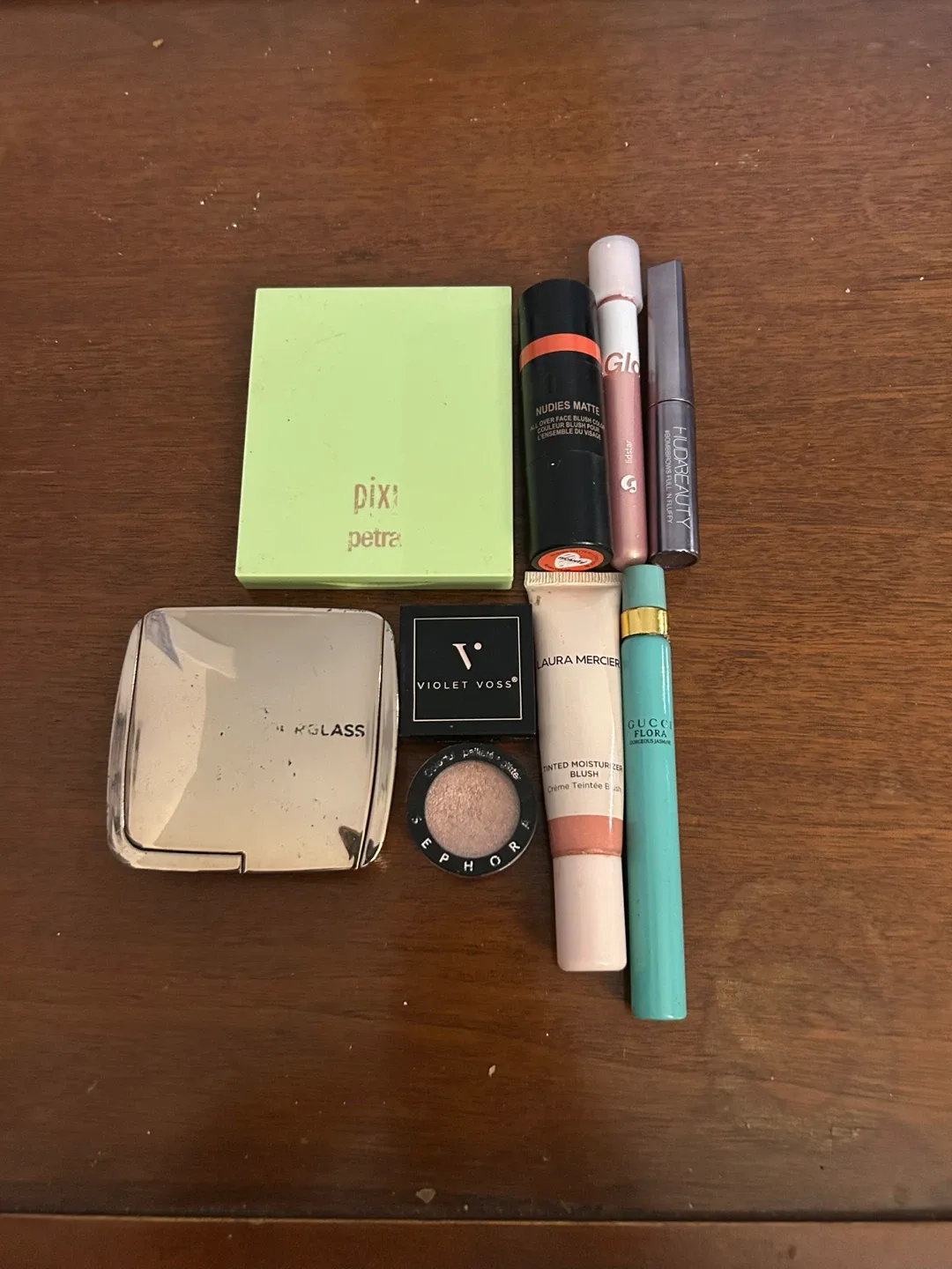 Makeup Bundle: Pixi, Nudestix, Glossier, Huda Beauty +